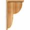 Ekena Millwork Crestline Rough Sawn Corbel w/Backplate, Western Red Cedar, 8"W x 12"D x 20"H COR08X12X20CRE01RWR - alternate 2